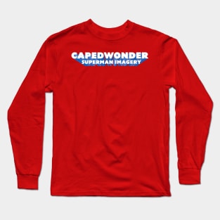 CapedWonder logo 11 Long Sleeve T-Shirt